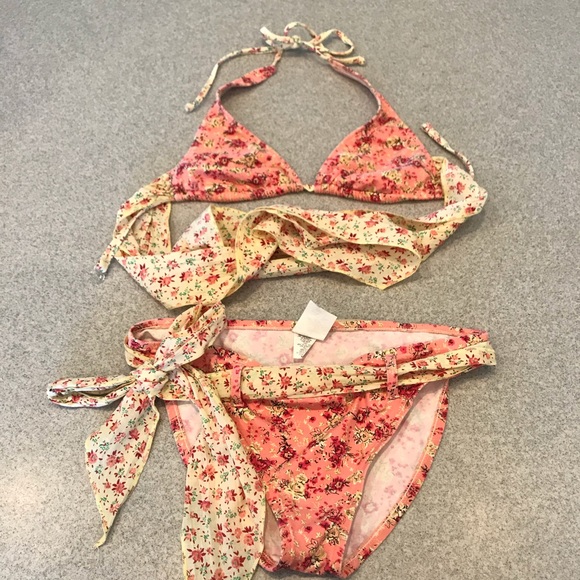 Lucky Brand Other - Lucky Brand M floral bikini